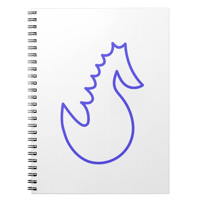Carnet Lovely Seahorse (Devant)