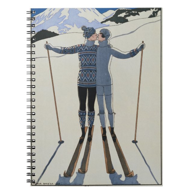 Carnet <Lovers in the Snow> par Georges Barbier (Devant)