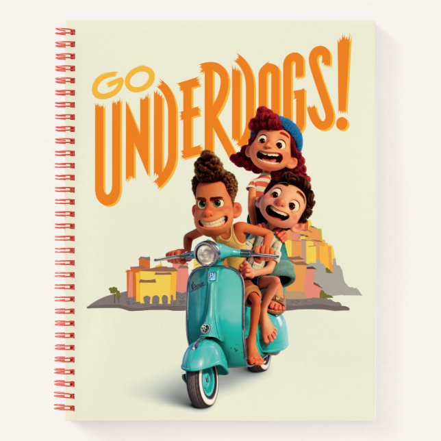 Carnet Luca | Go Underdogs ! (Devant)