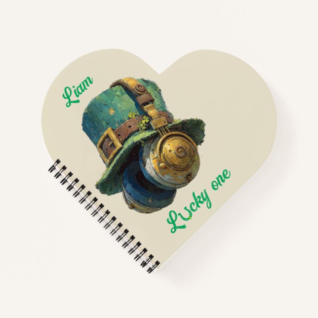 Carnet Lucky One St. Patrick’s Day Music Personalized (Devant)