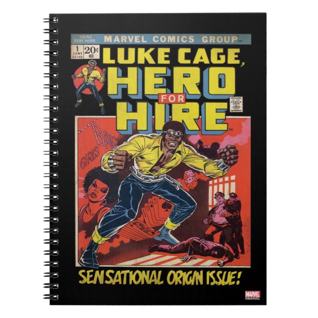 Carnet Luke Cage Comic #1 (Devant)