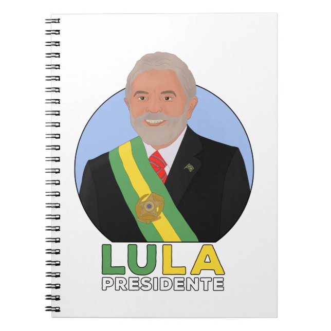 Carnet Lula Presidente (Devant)