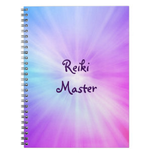 Carnet Lumière violette Reiki Master design