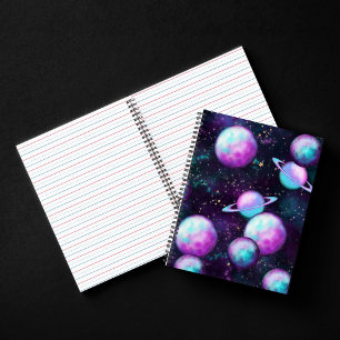 Carnet Luminosité du système solaire Planète rose viole