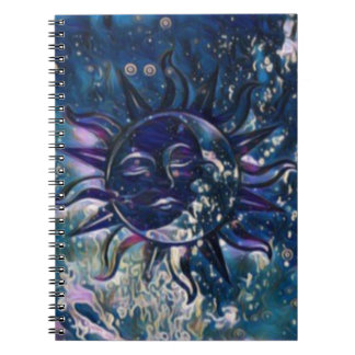 Carnet Lune bleue de Sun