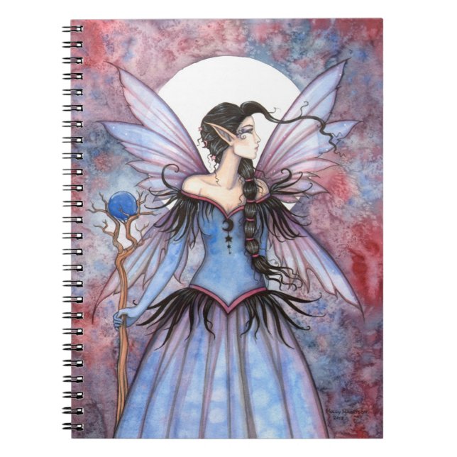 Carnet Lune d'hiver Imaginaire Fairy Art (Devant)