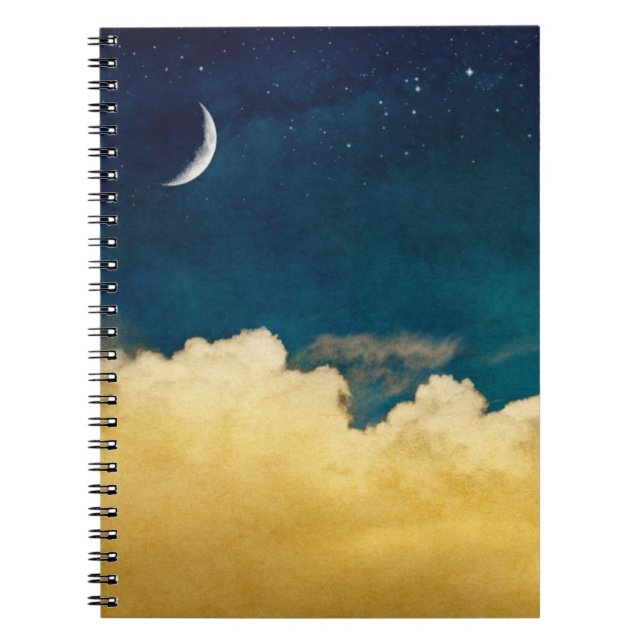 Carnet Lune et Cloudscape (Devant)