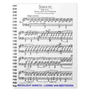 Carnet Lune-Sonate-Ludwig-Beethoven