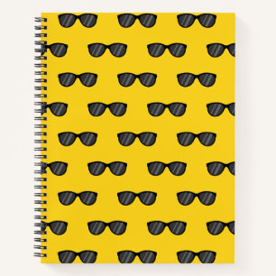Carnet Lunettes de soleil de dessin cool