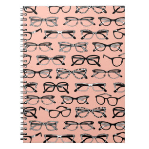 Carnet Lunettes de vue rose pâle, Lunettes de vue, Vêteme