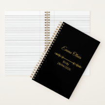 Carnet Luxueux Cercles Folie – Journal 5,5 x 8,5