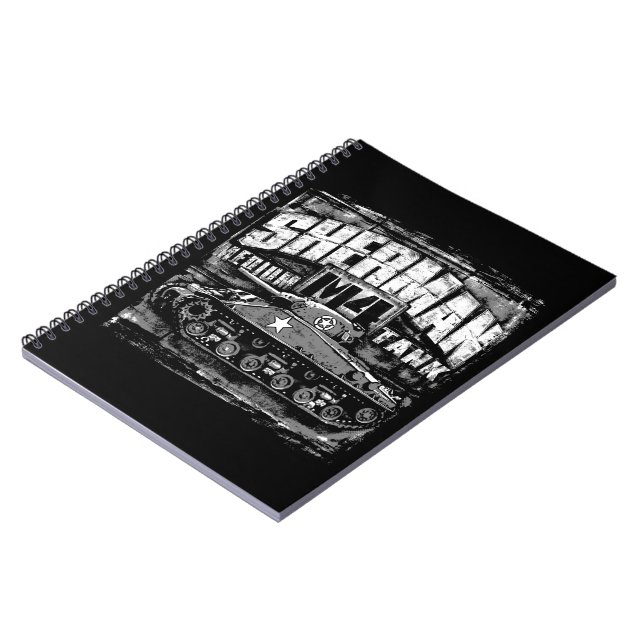 Carnet M4 Sherman (Côté gauche)