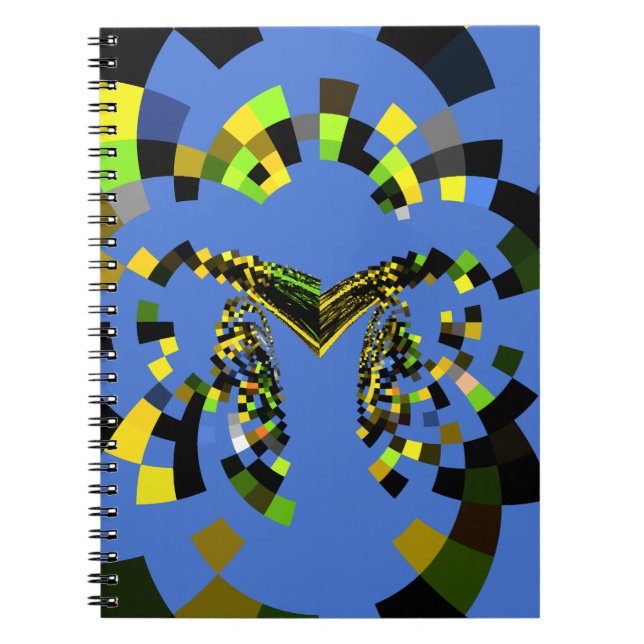 Carnet M Bleu (Devant)