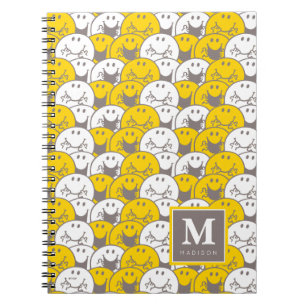 Carnet M. Happy Motif de sourires clignotants Ajouter