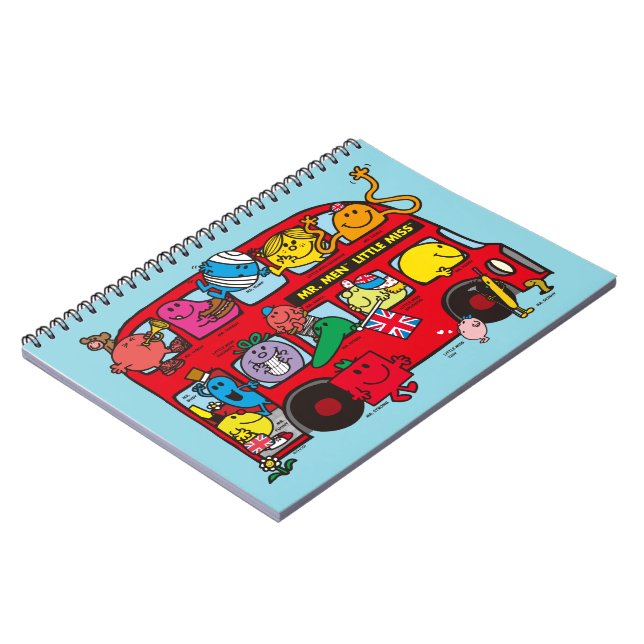 Carnet M. Men & Little Miss Crowded Bus (Côté gauche)