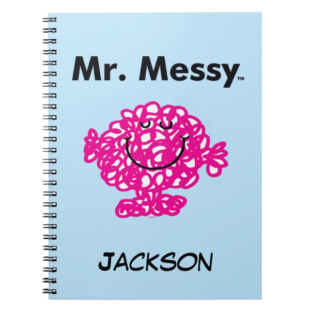 Carnet M. Men | M. Messy Est Mignon, Mais Mal (Devant)