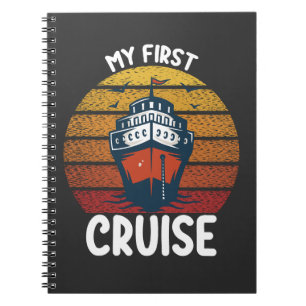 Carnet Ma 1ère Première Croisière Croisière Rétro Vintage