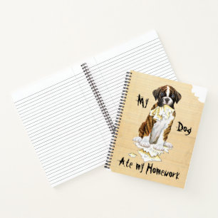 Carnet Ma boîte a mangé mes devoirs