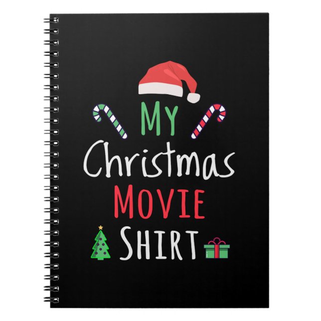 Carnet Ma chemise de cinéma de Noël (Devant)