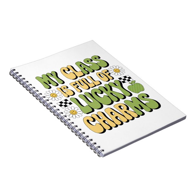 Carnet Ma Classe Est Pleine De Charmes Chanceux Professeu (Côté Droit)