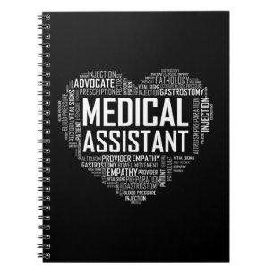 Carnet MA Médicale Assistant Coeur Amour T Chemise Clini 