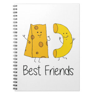 Carnet Mac et Fromage Meilleurs amis Art Friendship Art B