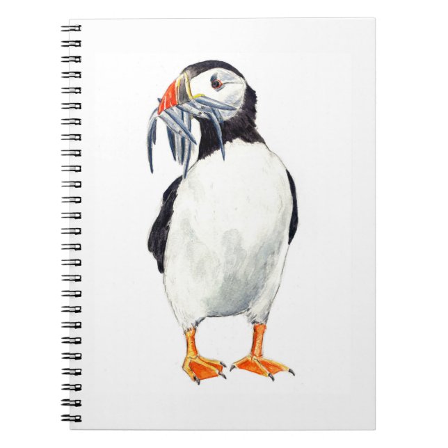 Carnet Macareux (Devant)