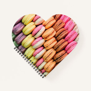 Carnet Macarons Colorés Drôles