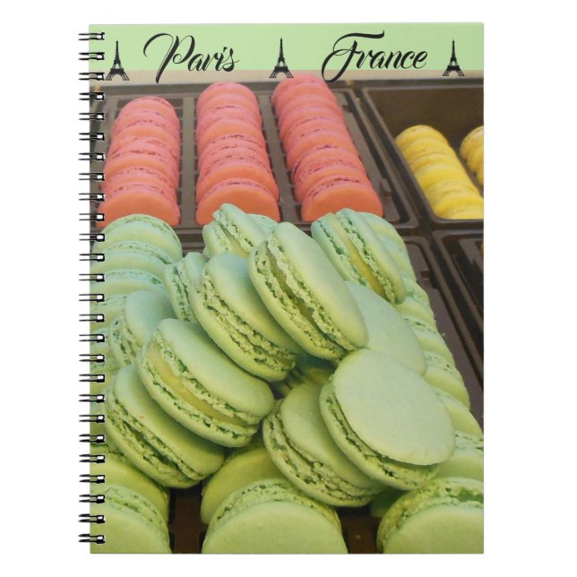 Carnet Macarons de Paris (Devant)