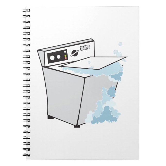 Carnet Machine à laver (Devant)