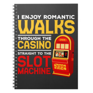 Carnet Machine à sous Joueur Funny Casino Jeu Humour