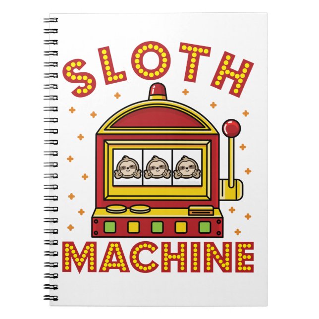 Carnet Machines à sous machine à sous casino jeu (Devant)