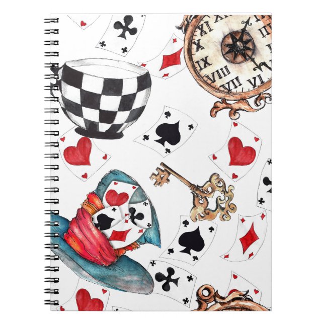 Carnet Mad Hatter (Devant)