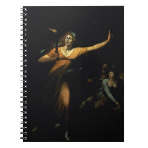 Carnet Madame Macbeth Sleepwalking, 1783 (huile sur la