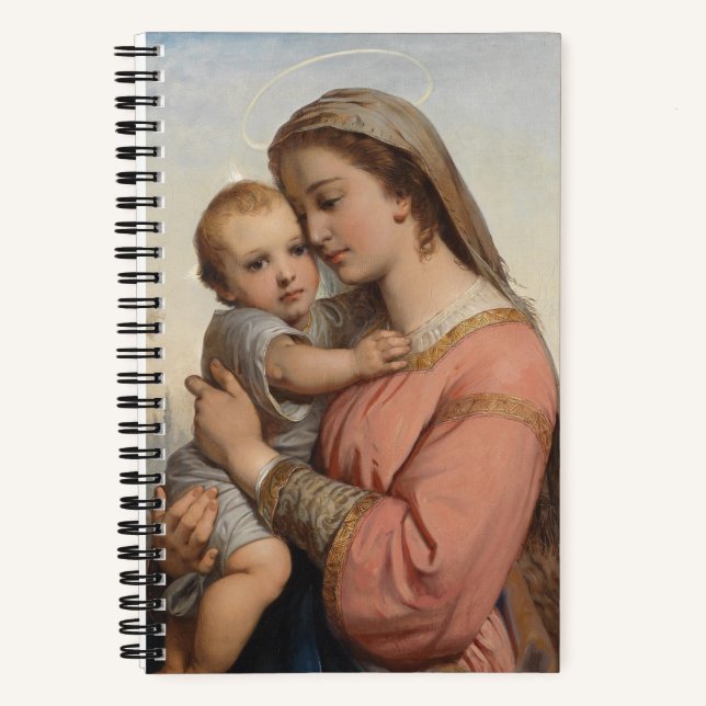 Carnet Madonna et l'enfant (Recto)