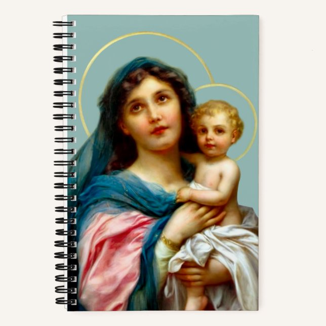 Carnet Madonna et l'enfant (Recto)