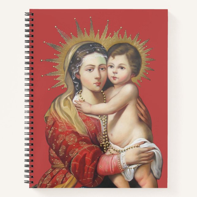 Carnet Madonna et l'enfant (Devant)
