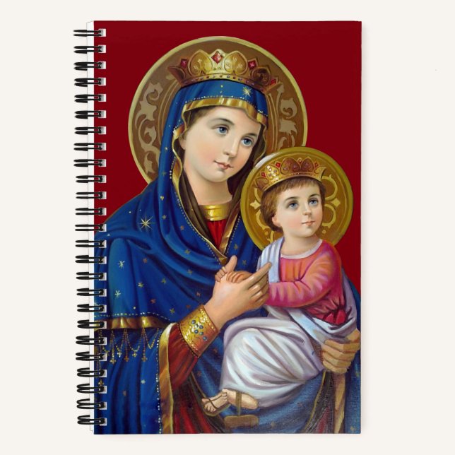 Carnet Madonna et l'enfant (Recto)