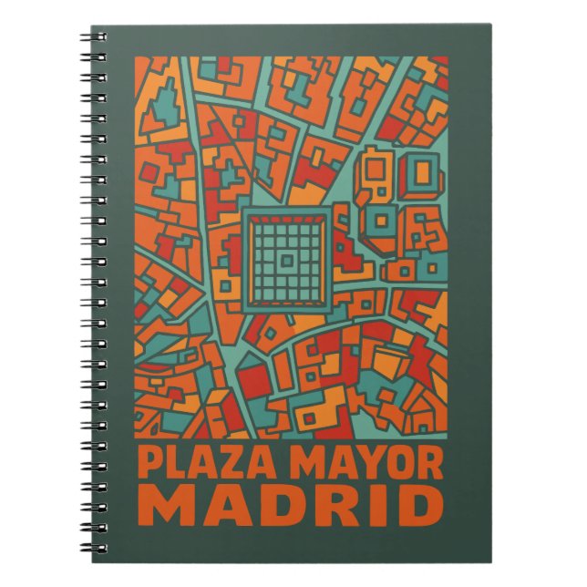 Carnet Madrid Plaza Mayor (Devant)