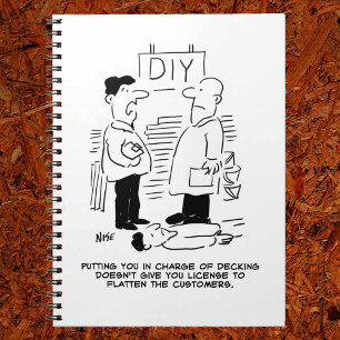 Carnet Magasin de détail Superstore Travailleur et gestio