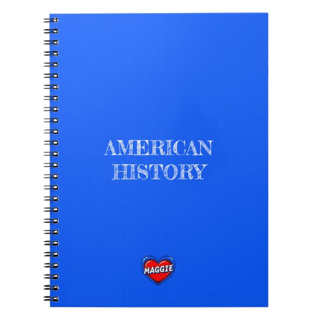 Carnet Maggie Heart Blue (Devant)
