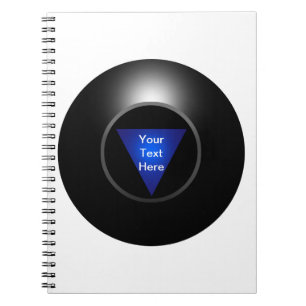 Carnet Magic 8 boule - Votre texte