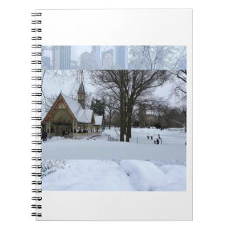 Carnet Magical Urban Snow Scene – Winter in the City