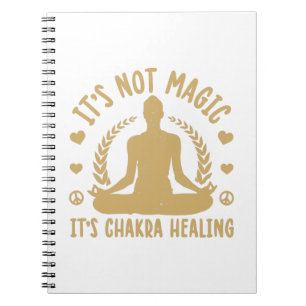 Carnet Magie de guérison de Chakra   Idées cadeaux de Yog