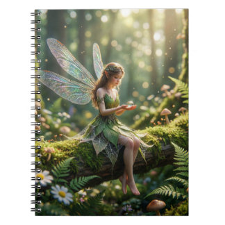 Carnet Magie des elfes dans la forêt enchantée