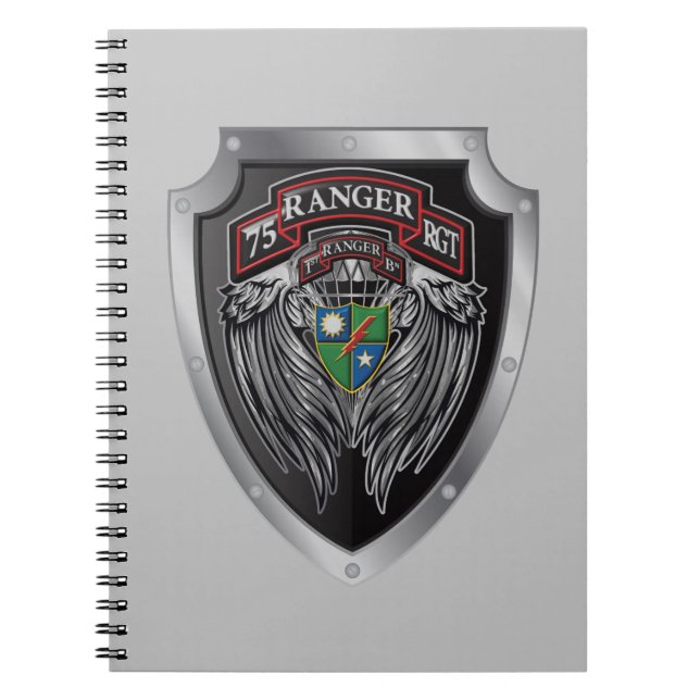 Carnet Magnifique 1ère Bataille 75e Ranger Regimental Scr (Devant)