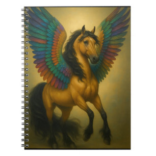 Carnet Magnifique cheval aux ailes spectaculaires