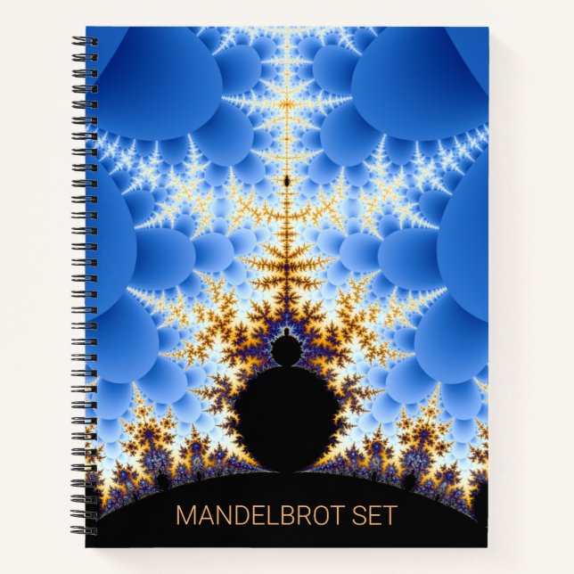 Carnet Magnifique Mandelbrot Fractal (Devant)