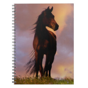 Carnet Magnifique ordinateur portable Horse