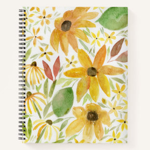 Carnet Magnifique ordinateur portable tournesol